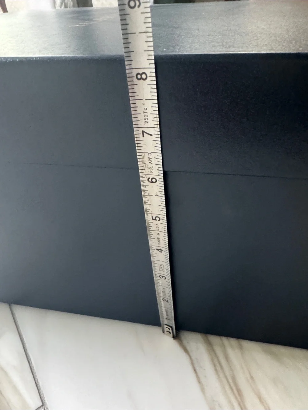Ralph Lauren Dark Blue Presentation Box with Gold Lettering 19x19x8